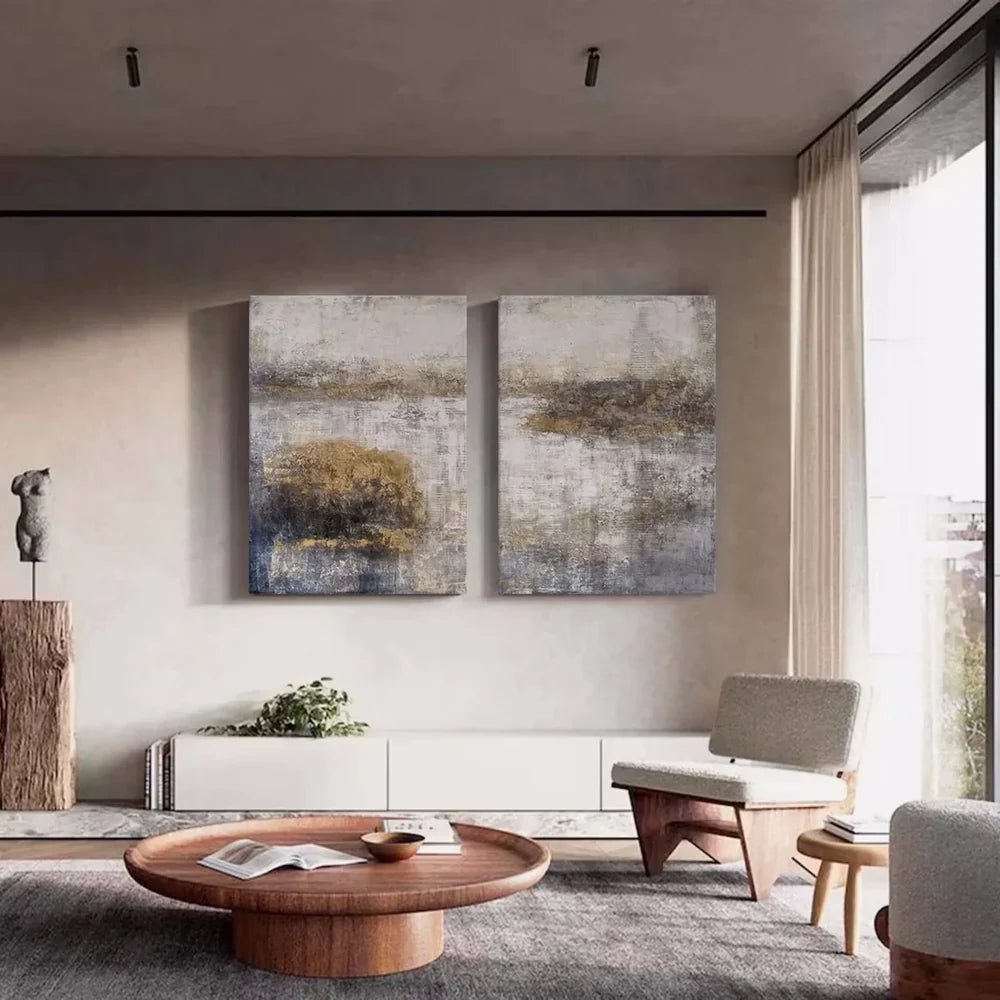 Abstract Painting Set of 2 #AB 108