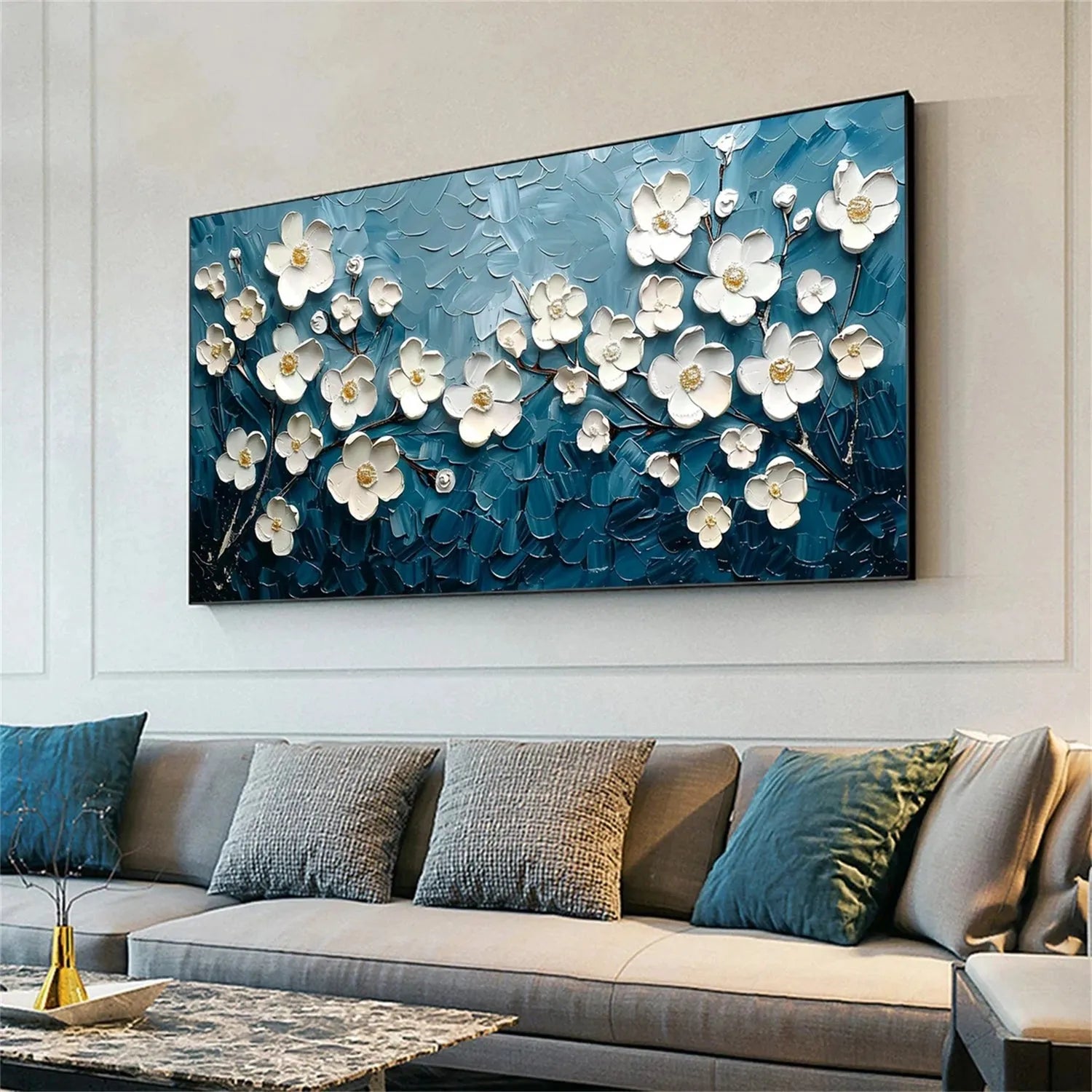 Flower And Tree Painting #FT 117