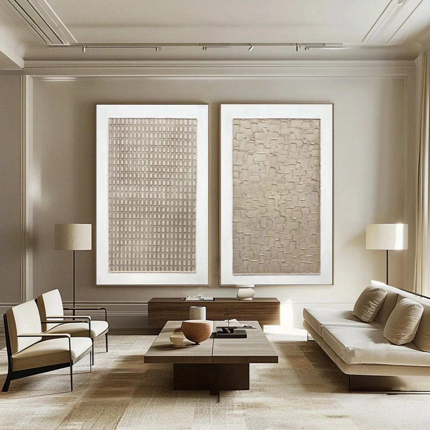 Abstract Tranquility Set of 2 #WS244