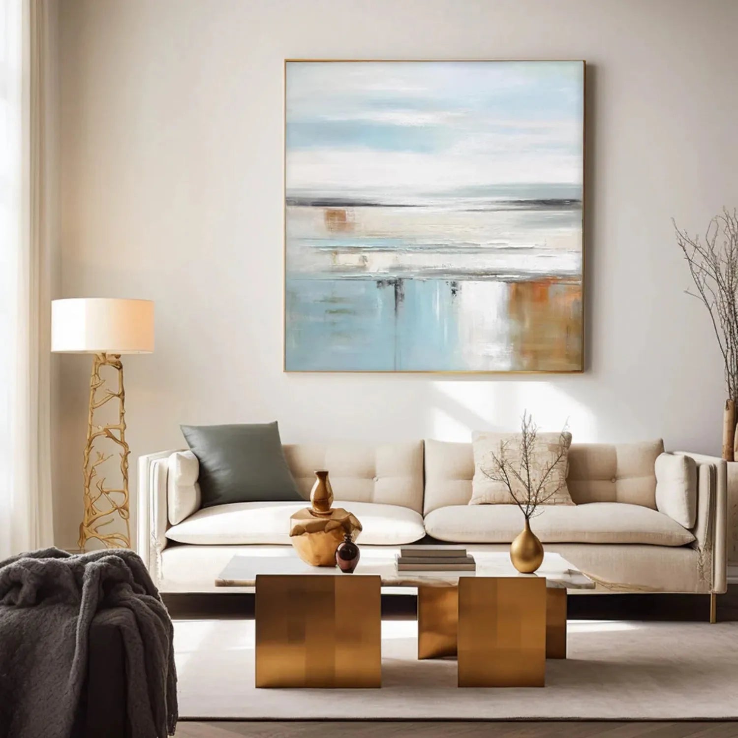 Abstract Painting Canvas #AP197