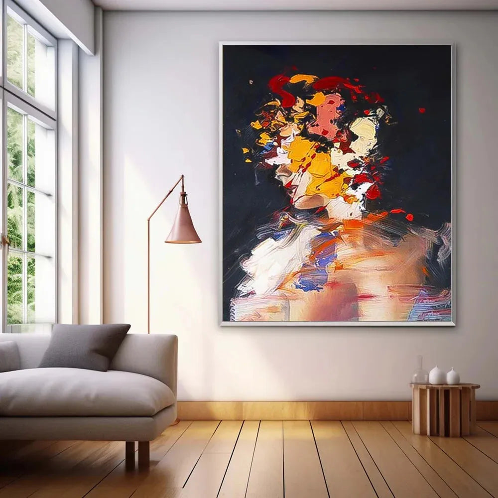 Abstract People Canvas Art #AE005