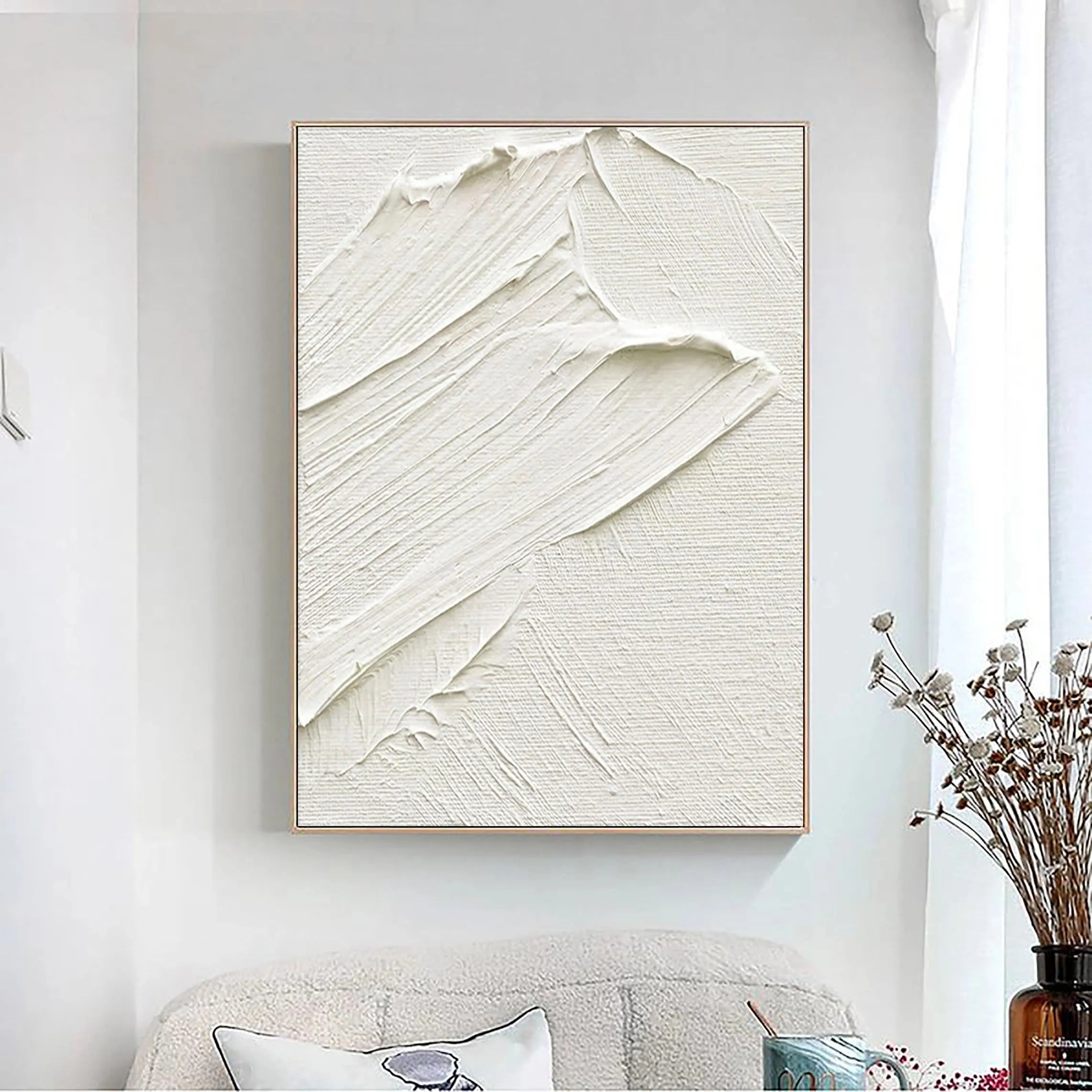 Plaster Art Minimalist Textured Painting #MM018