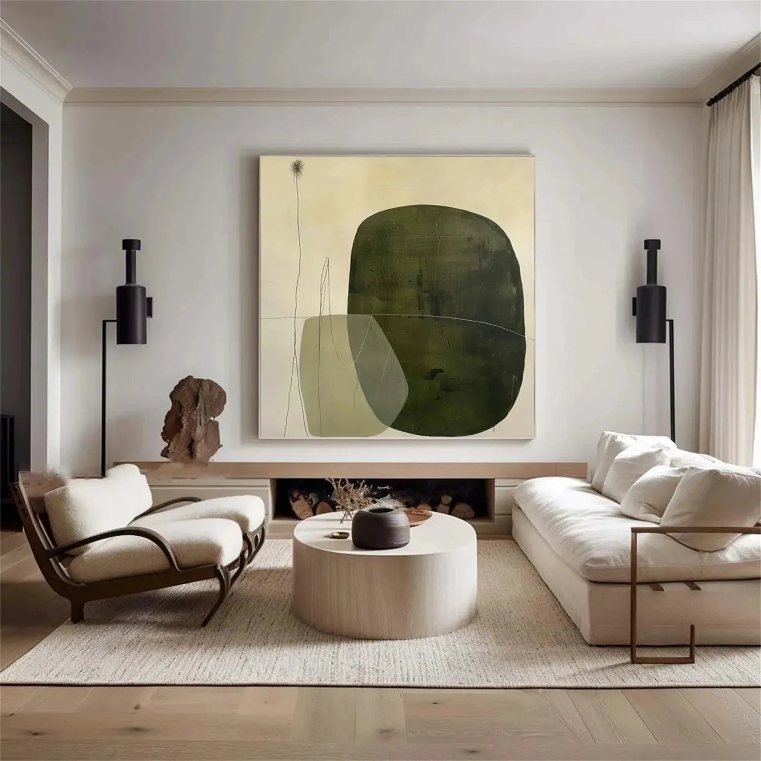 Abstract Painting Canvas #AP184