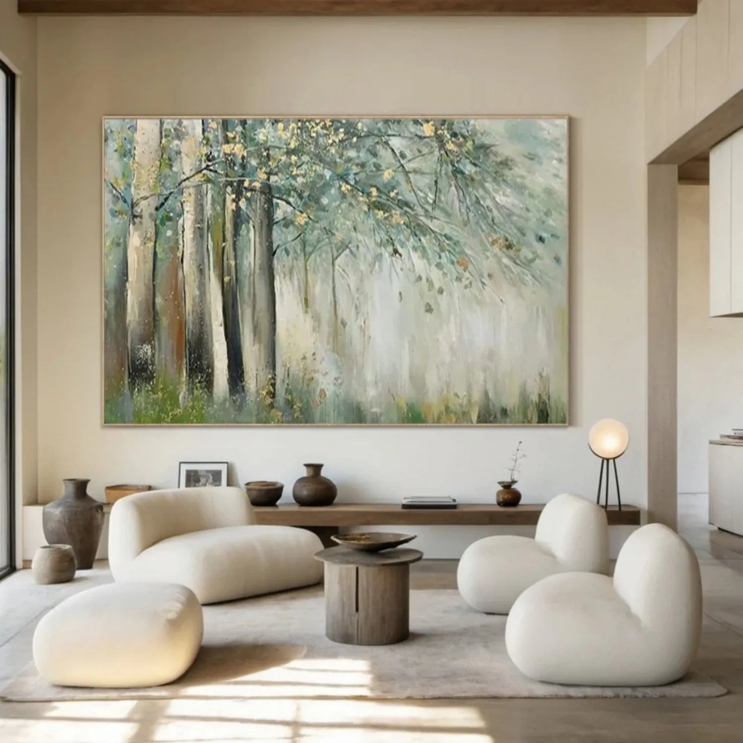 Tree Textured Painting Canvas #TP027