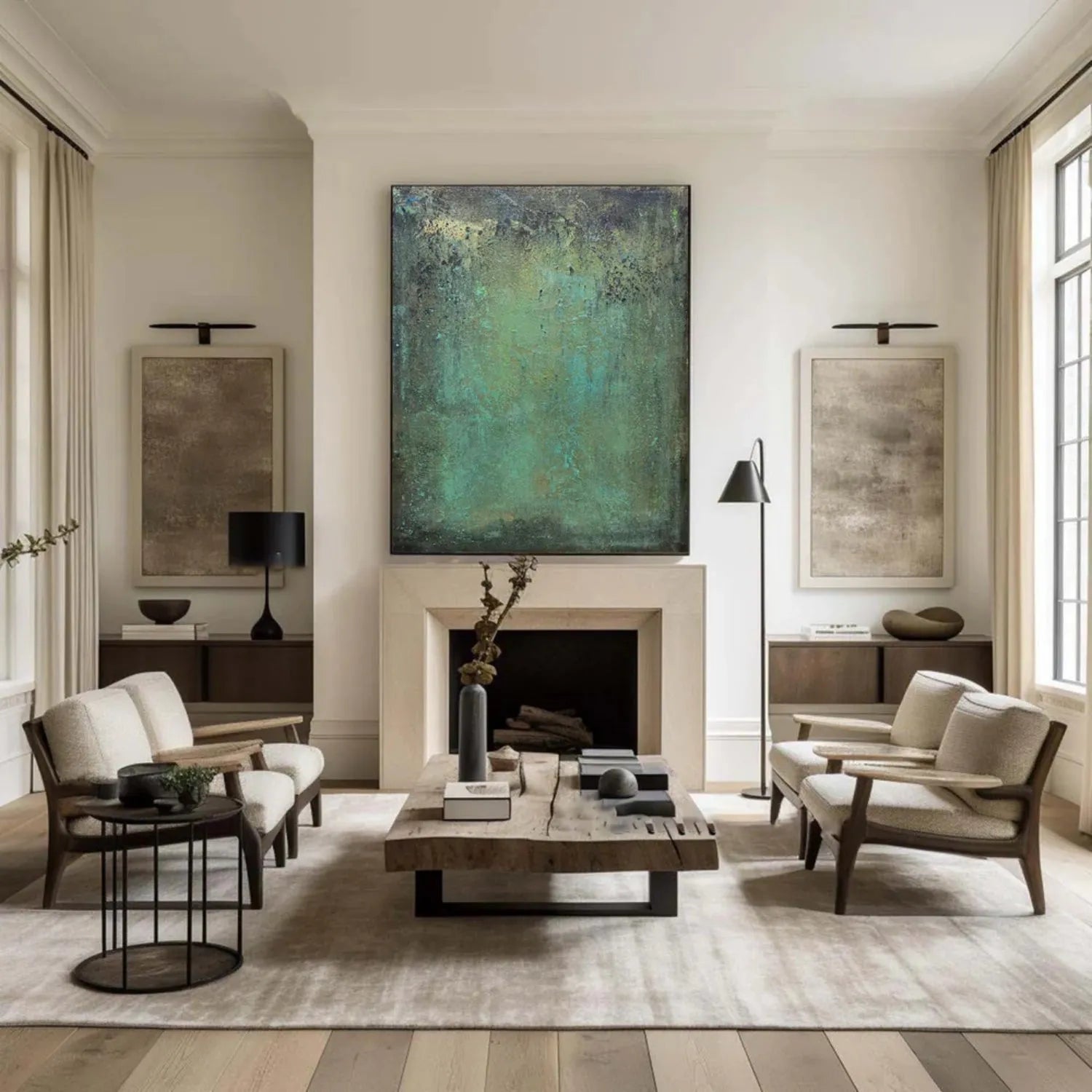 Abstract Painting Canvas #AP198