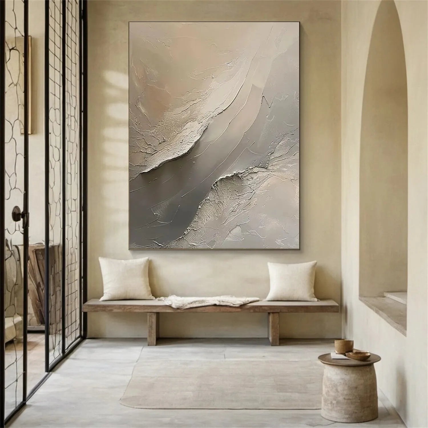 Wabi Sabi Textured Wall Art #WS308