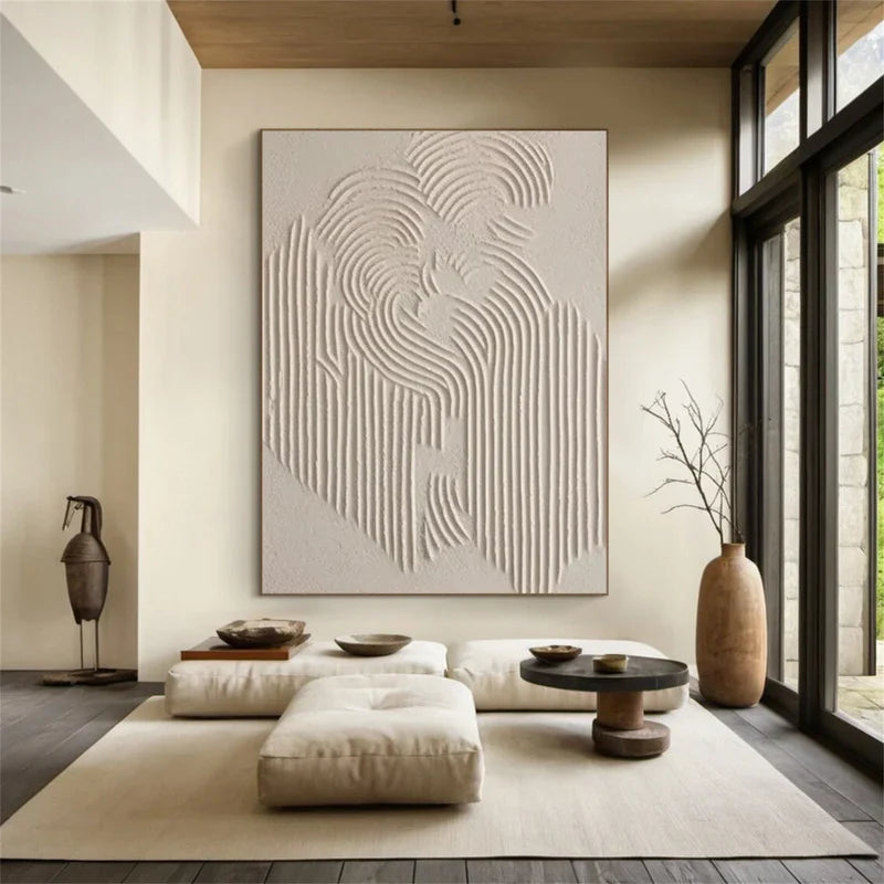 Animal Textured Canvas Art Painting #AC024