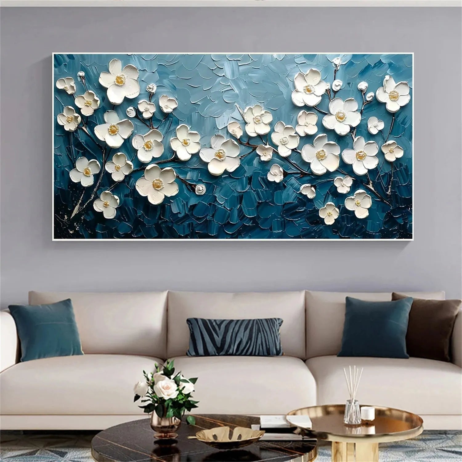 Flower And Tree Painting #FT 117