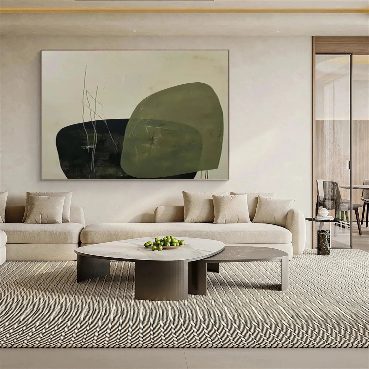 Abstract Painting Canvas #AP182