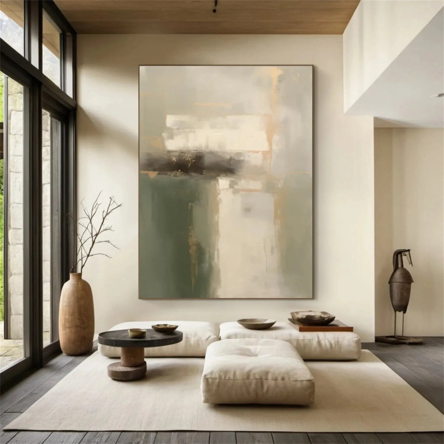 Abstract Canvas Wall Art #AP240