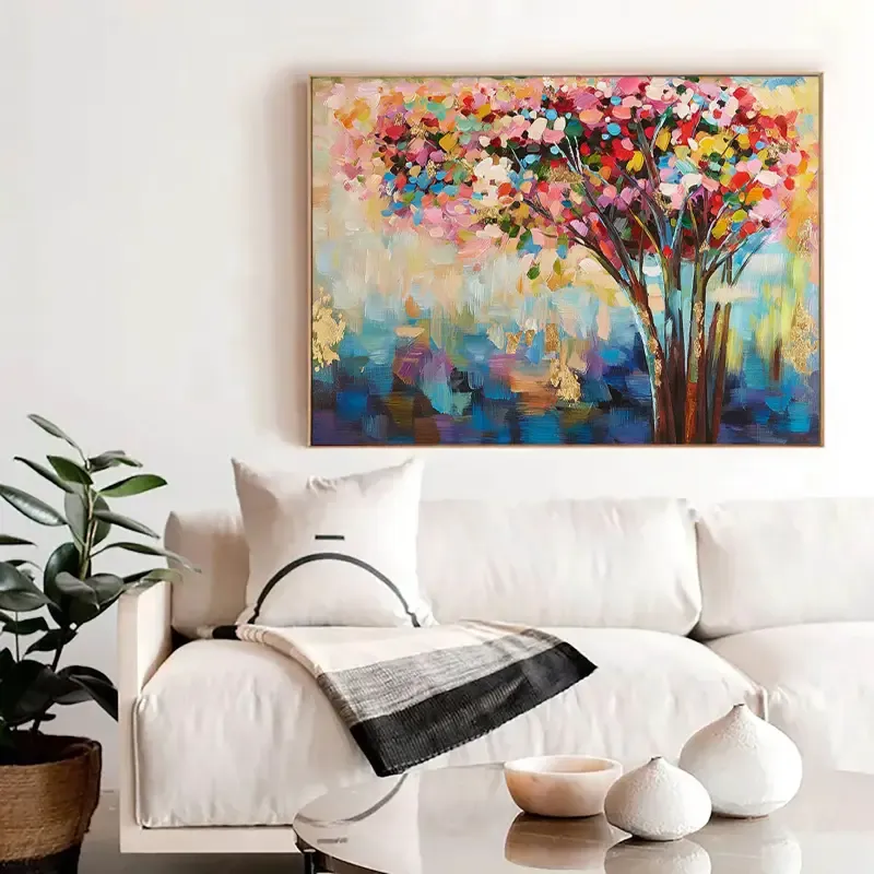 Flower And Tree Painting #FT 004
