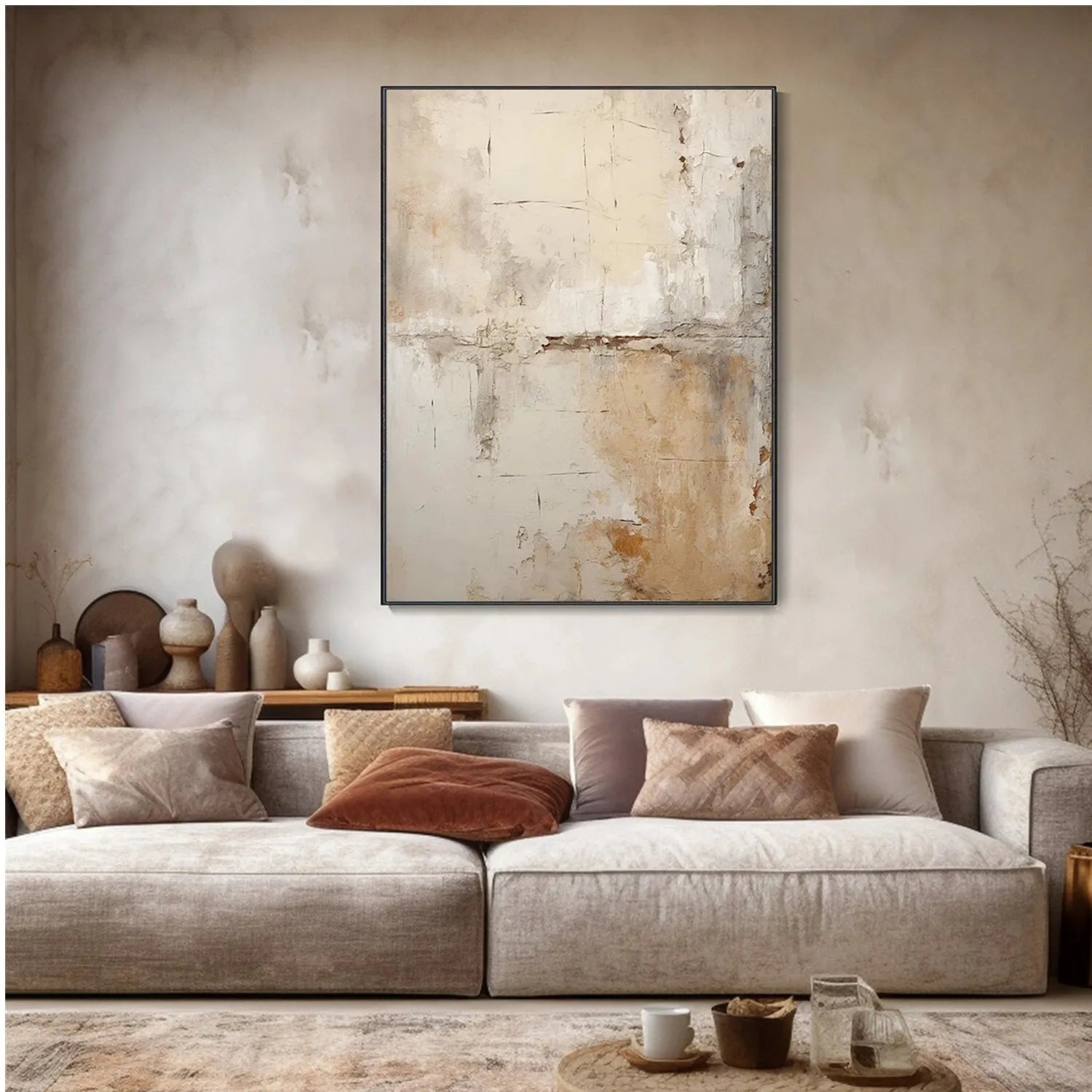 Abstract Painting Canvas #AP173