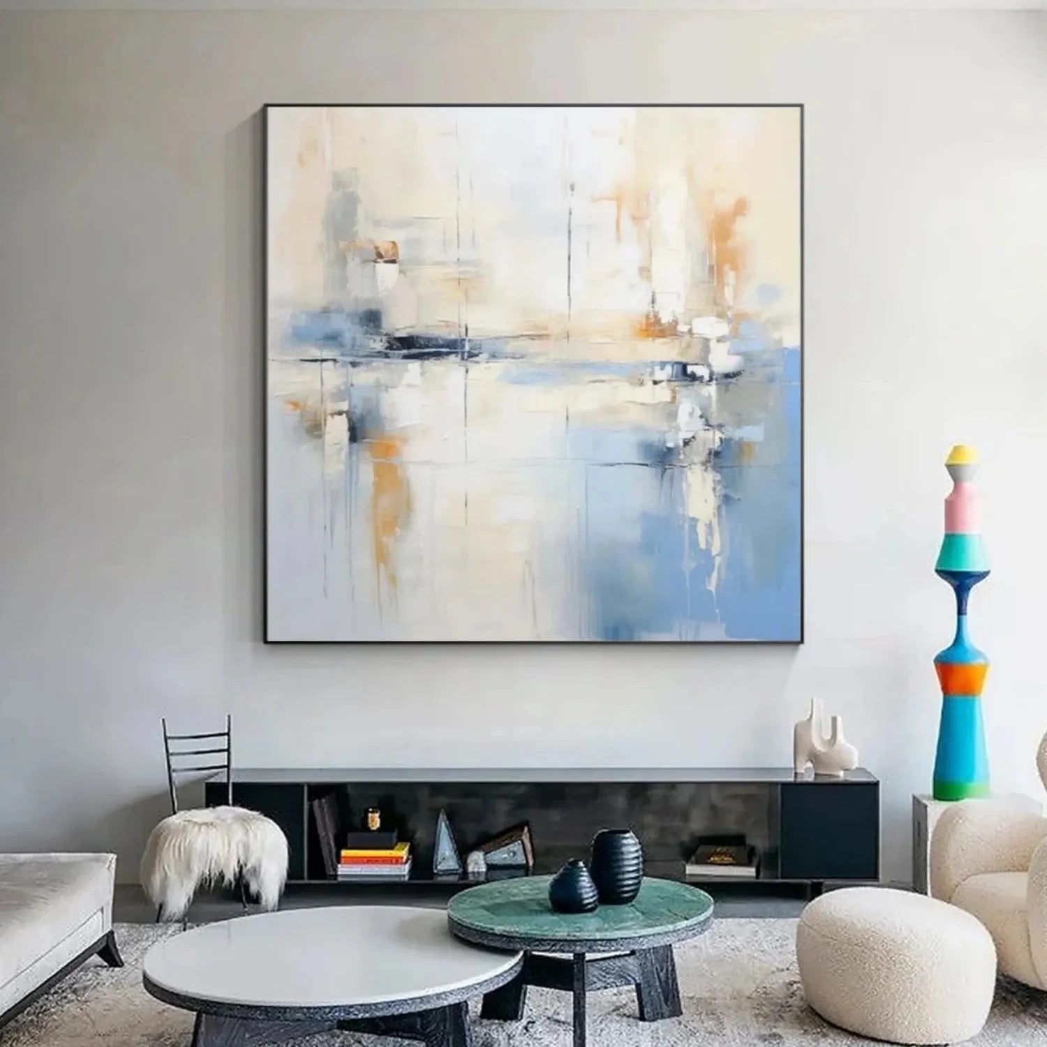 Abstract Painting Canvas #AP137