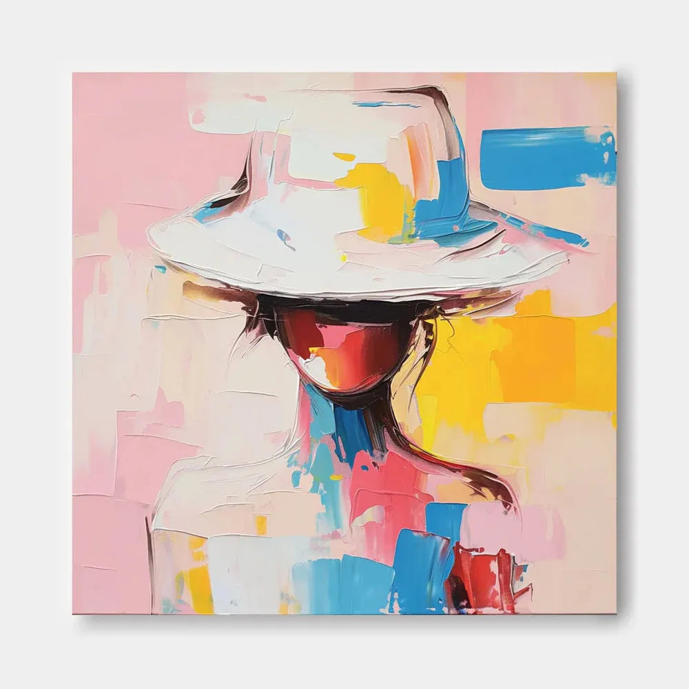 Abstract People Canvas Art #AE004