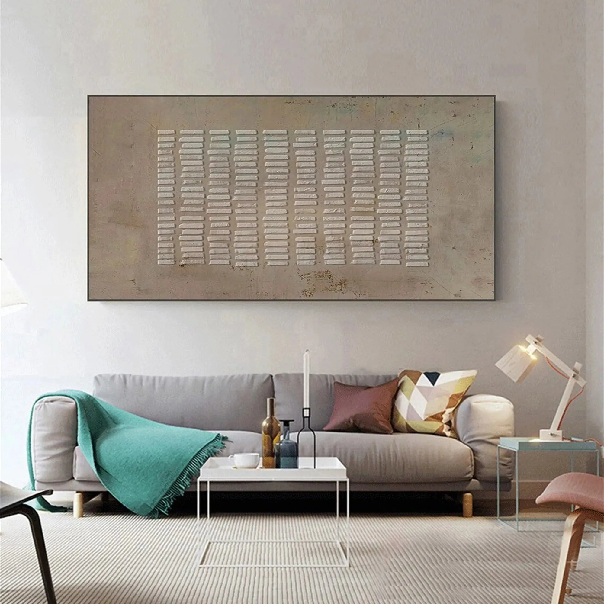 Wabi Sabi Textured Canvas Art #WS009