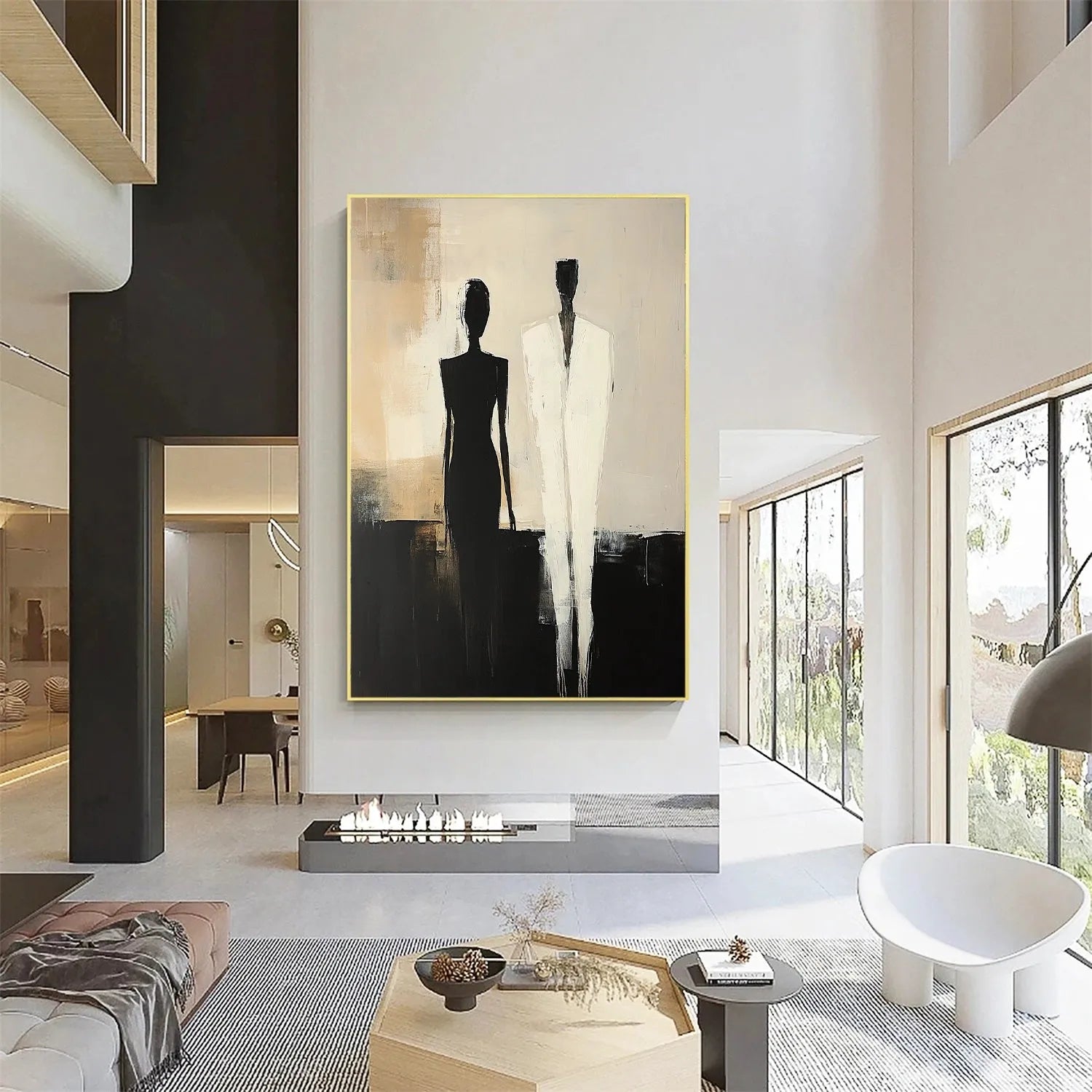 Contemporary Abstract Minimalist Wall Art #CW005