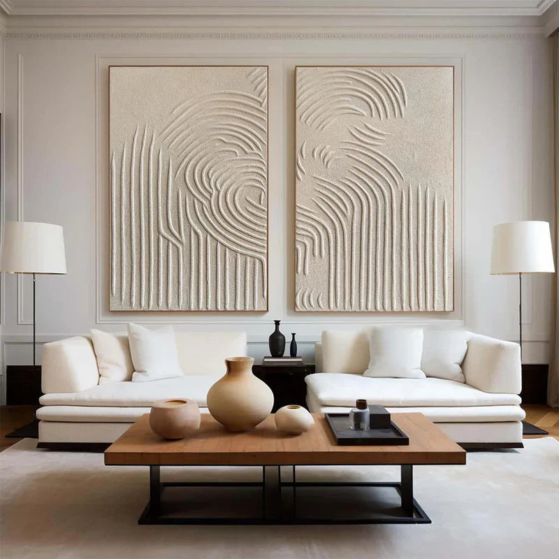 Mountain Textured Canvas Art Set of 2 #MO008