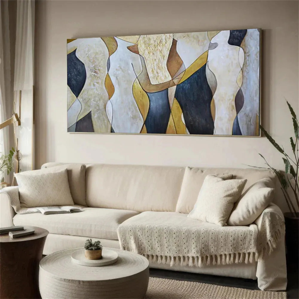 Abstract People Canvas Art #AE012