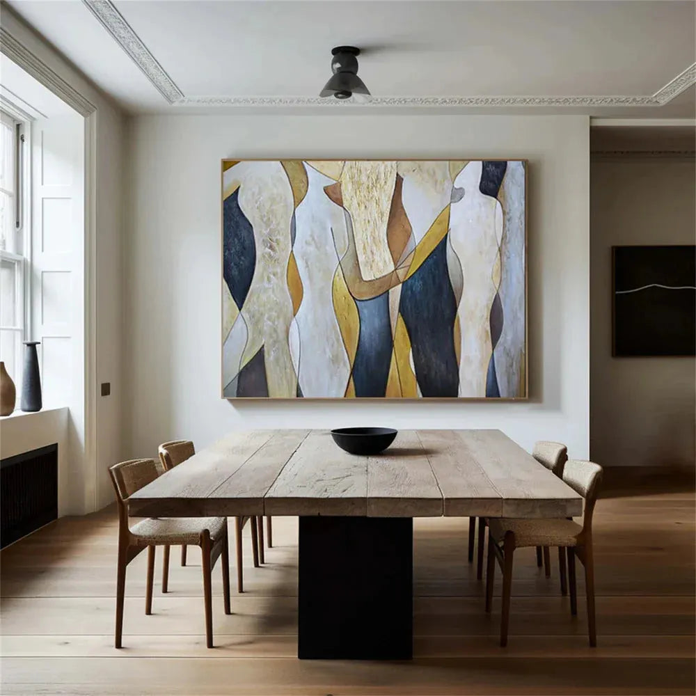 Abstract People Canvas Art #AE012