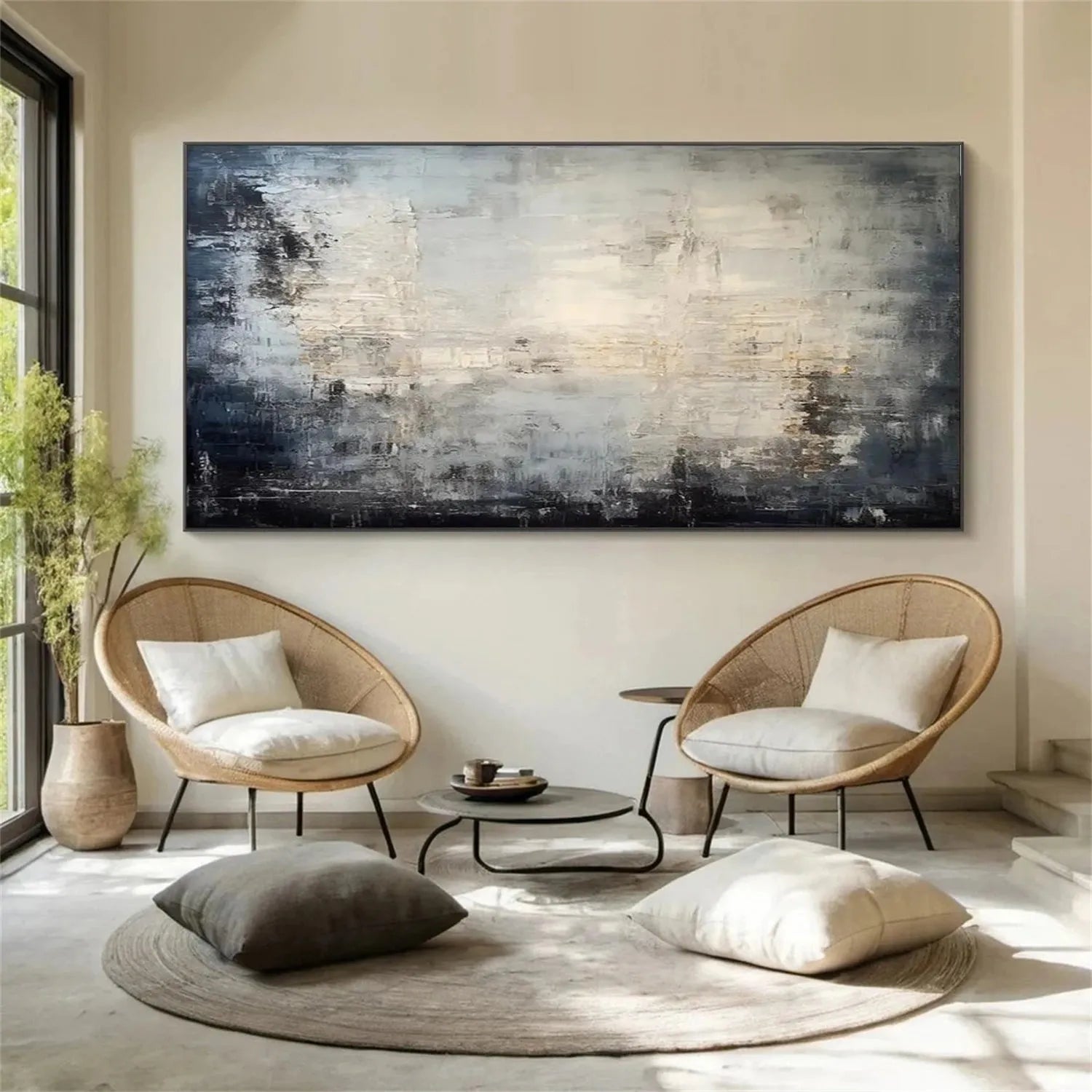 Abstract Painting Canvas #AP093