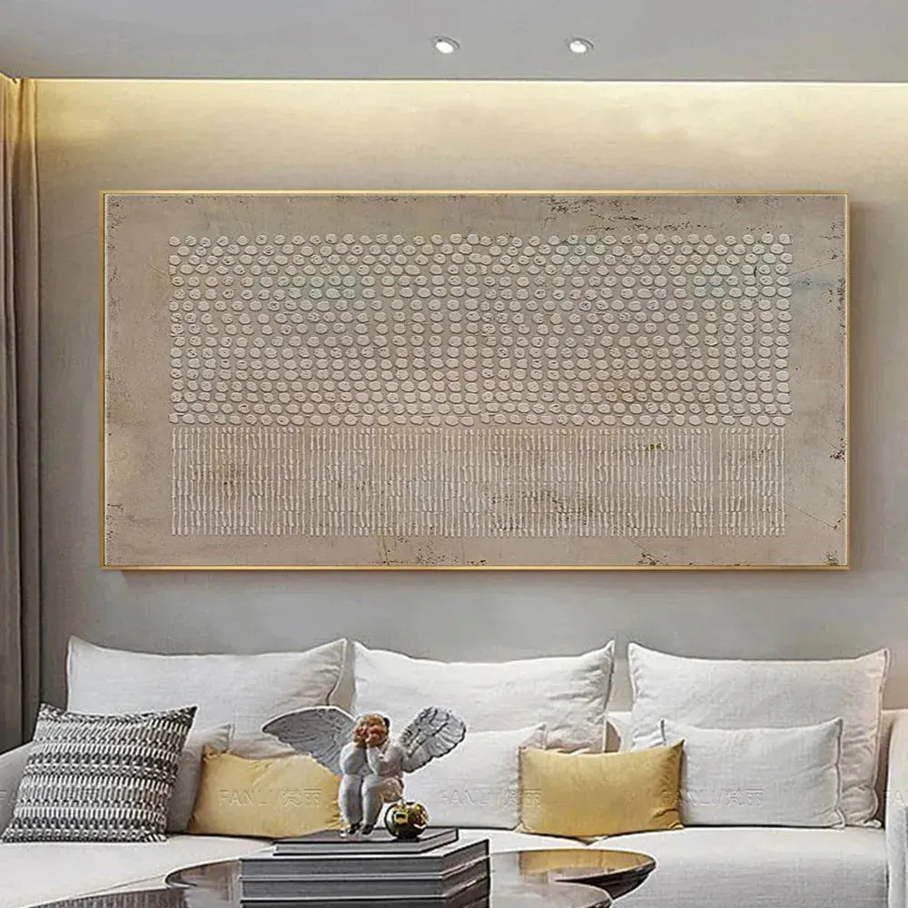 Wabi Sabi Textured Canvas Art #WS008