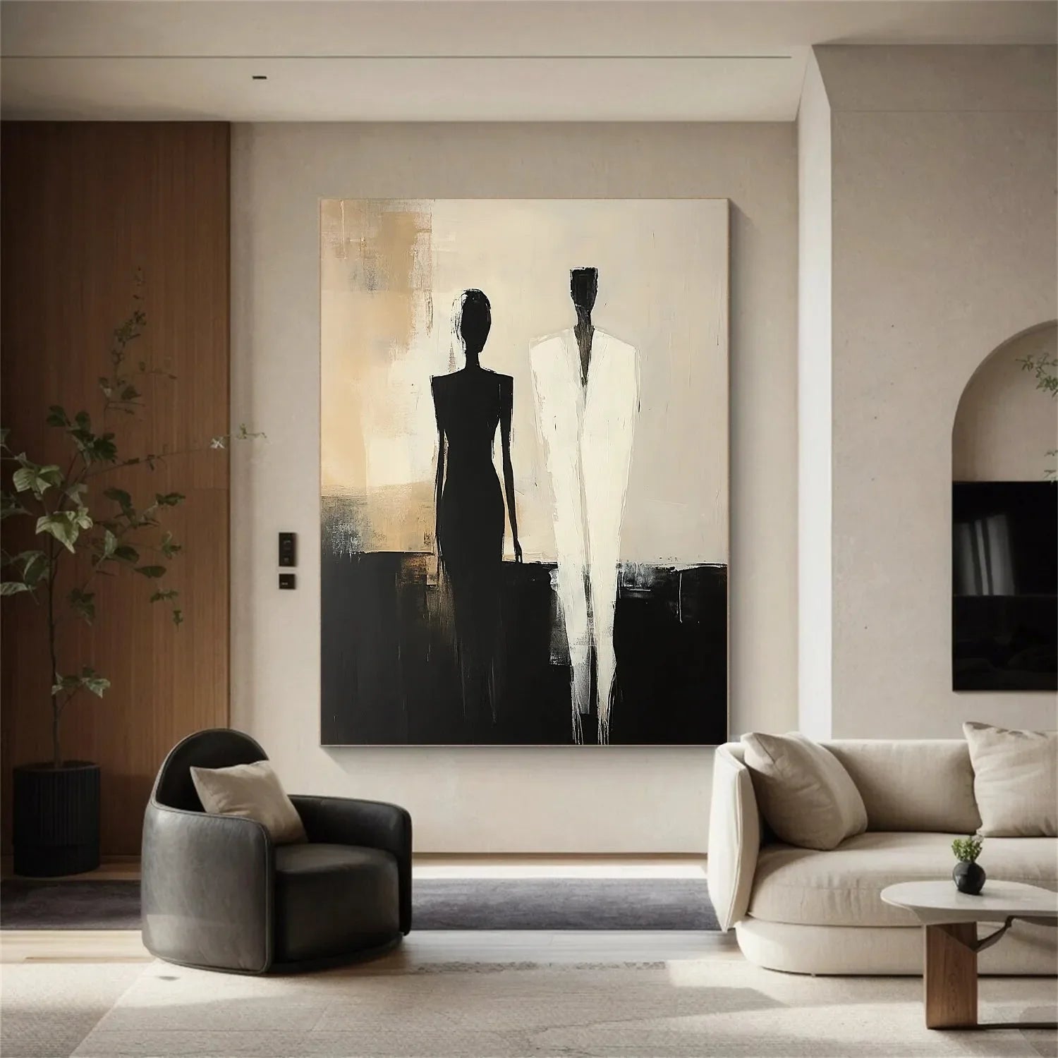 Contemporary Abstract Minimalist Wall Art #CW005