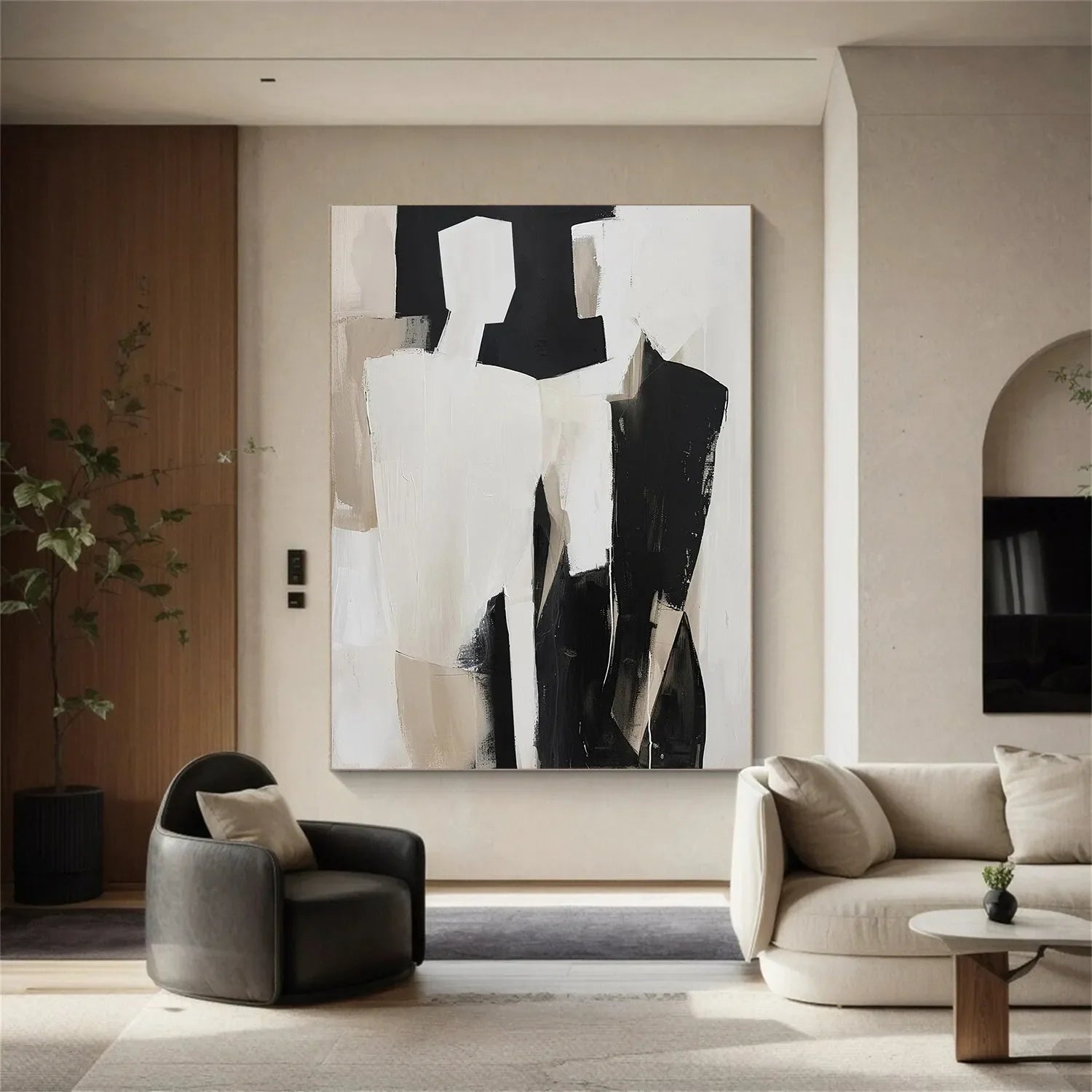Contemporary Abstract Minimalist Wall Art #CW008
