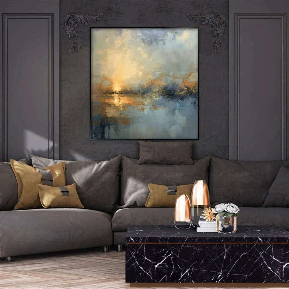 Abstract Painting Canvas #AP074