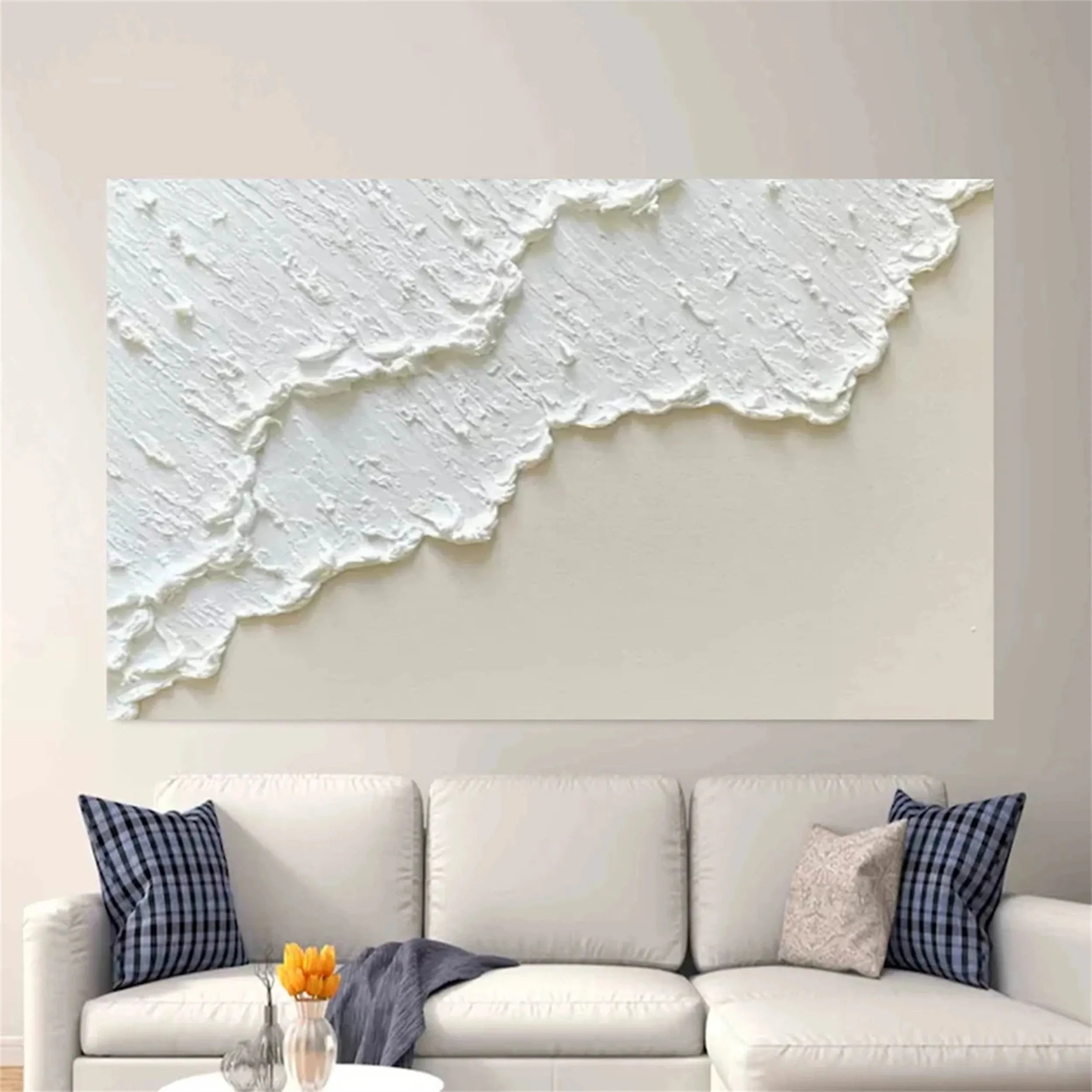 Plaster Art Minimalist Textured Painting #MM102