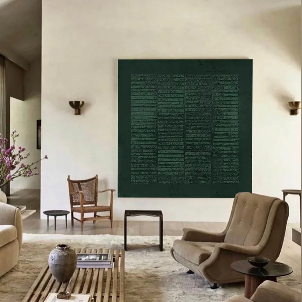 Blue & Green Abstract #BG044