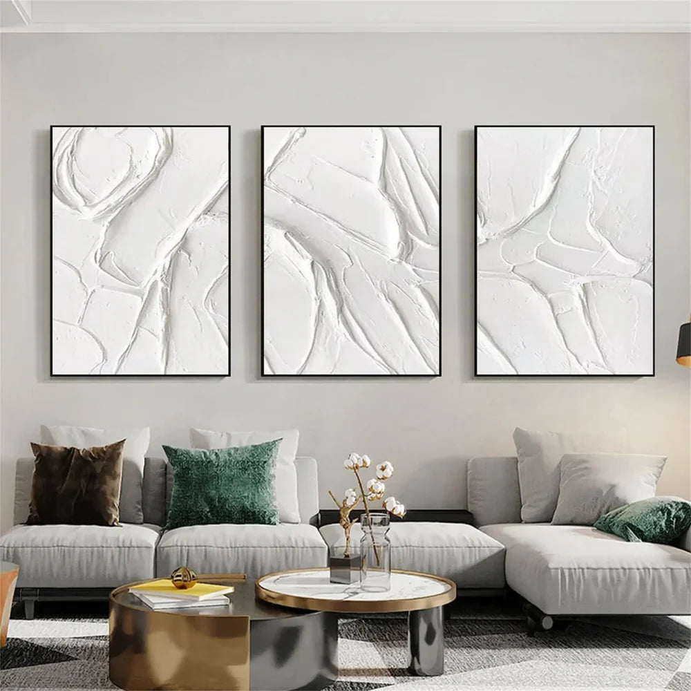 Minimalistic Balance Canvas Painting Set of 3 #MM288
