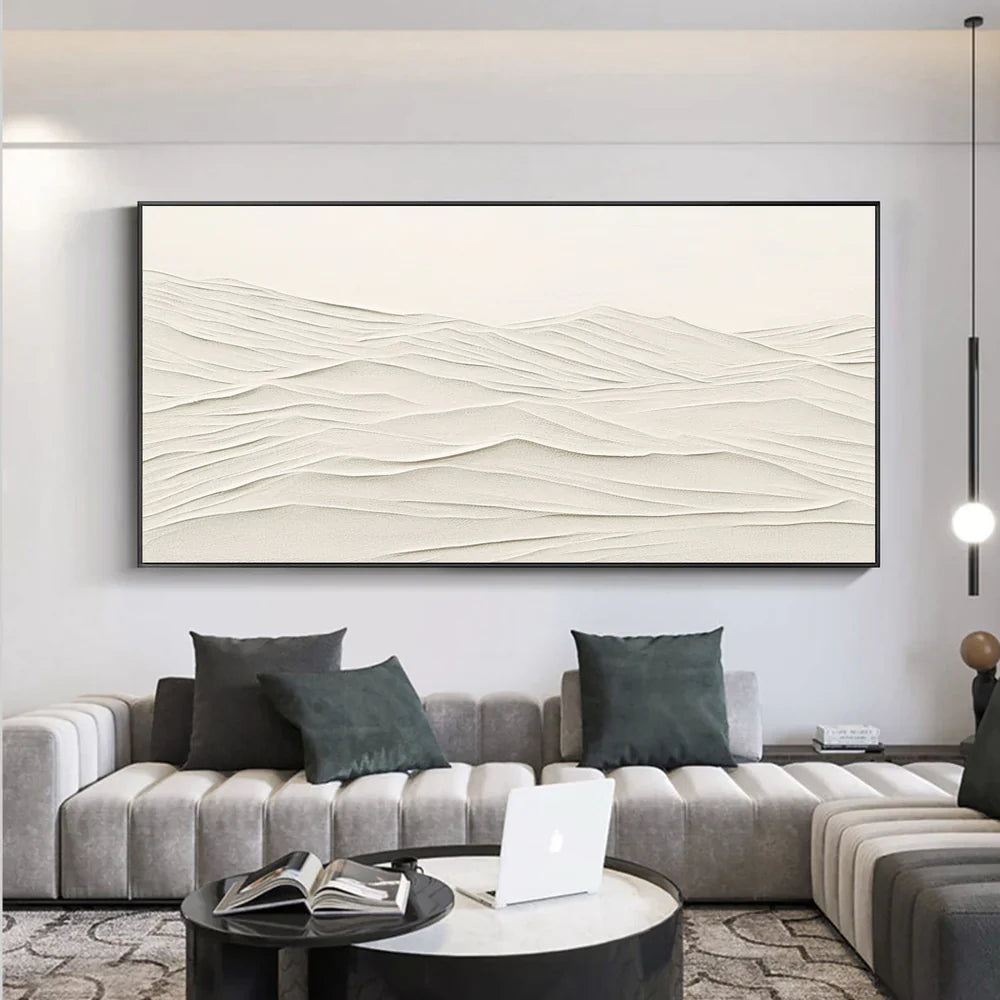 Plaster Art Minimalist Textured Painting #MM091