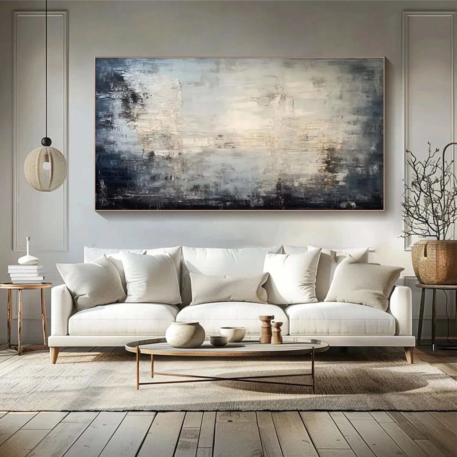 Abstract Painting Canvas #AP093