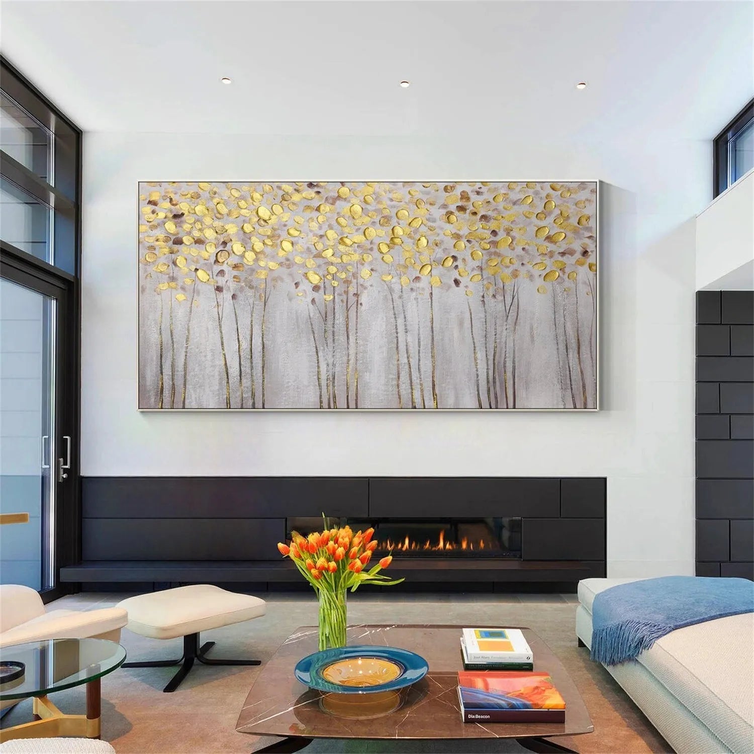 Flower And Tree Painting #FT 113