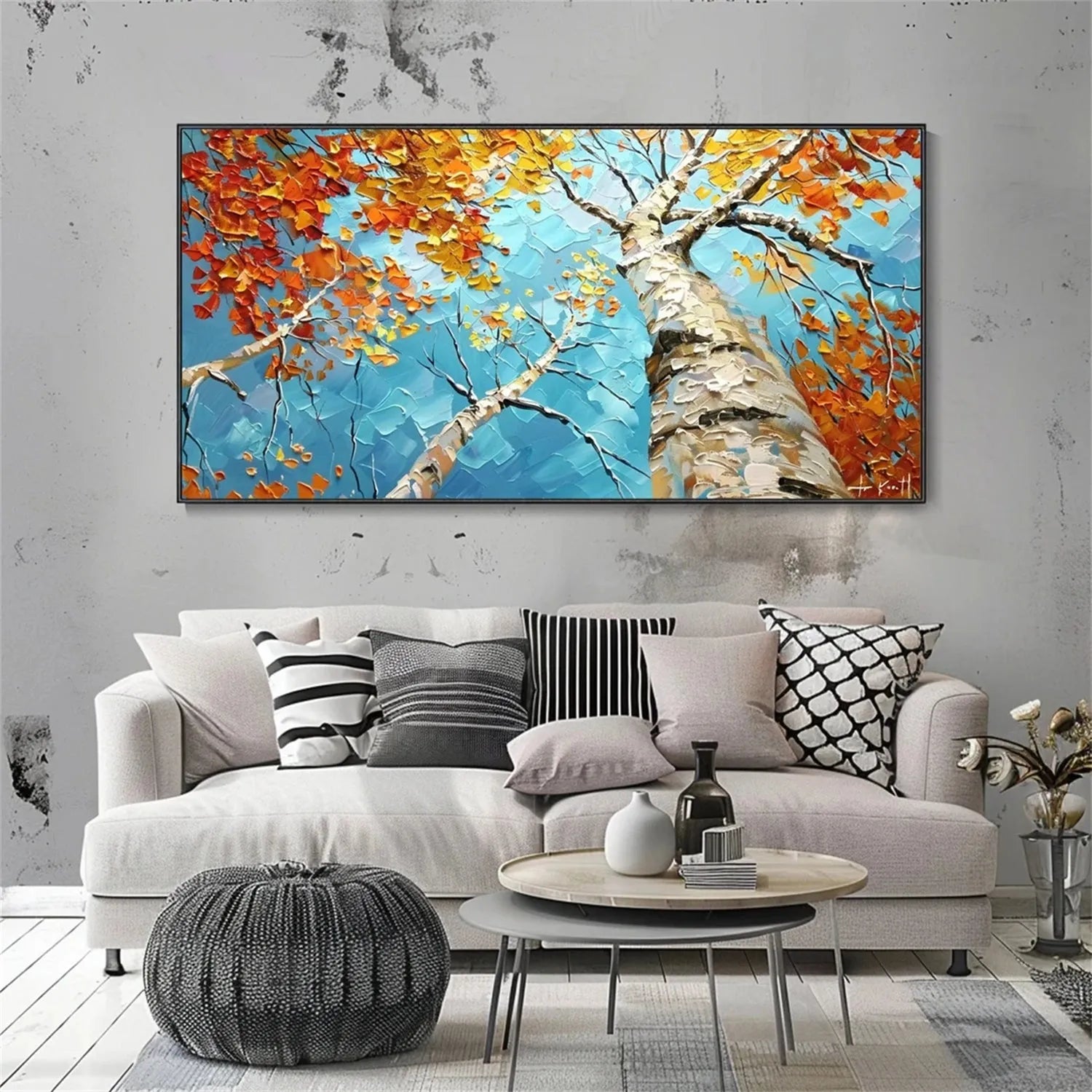 Flower And Tree Painting #FT 151