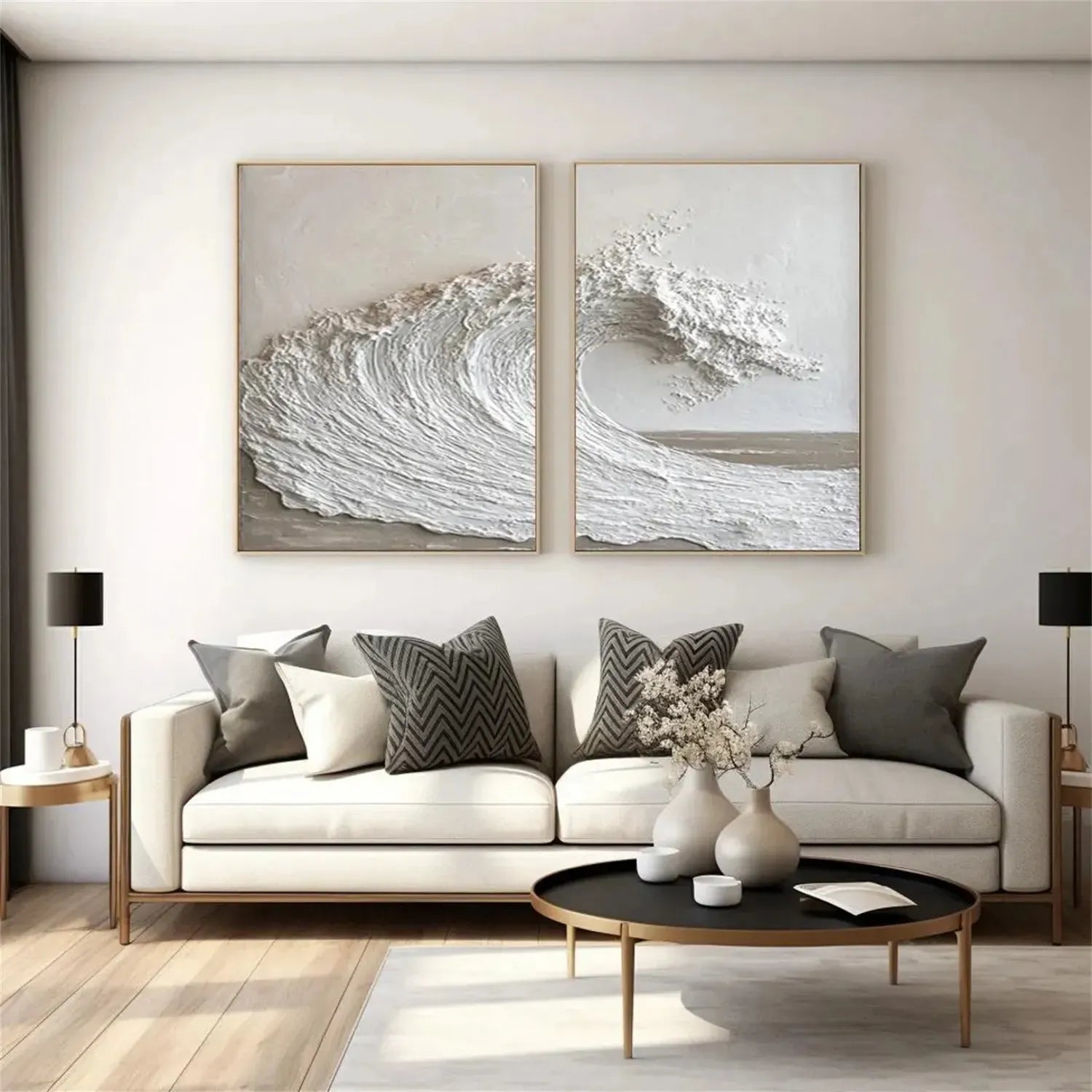 Ocean And Sky Painting Set of 2#OS 217