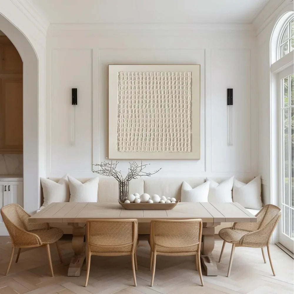 Beige & Brown Abstract #BB136