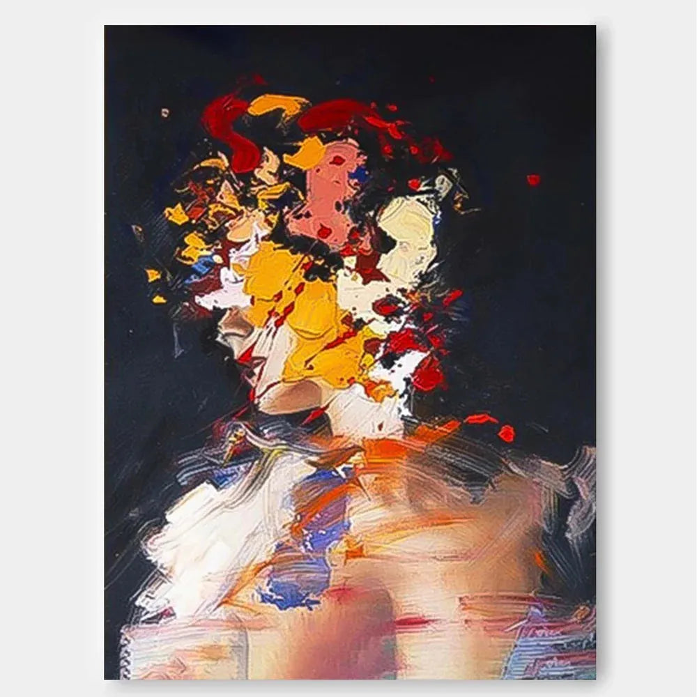 Abstract People Canvas Art #AE005