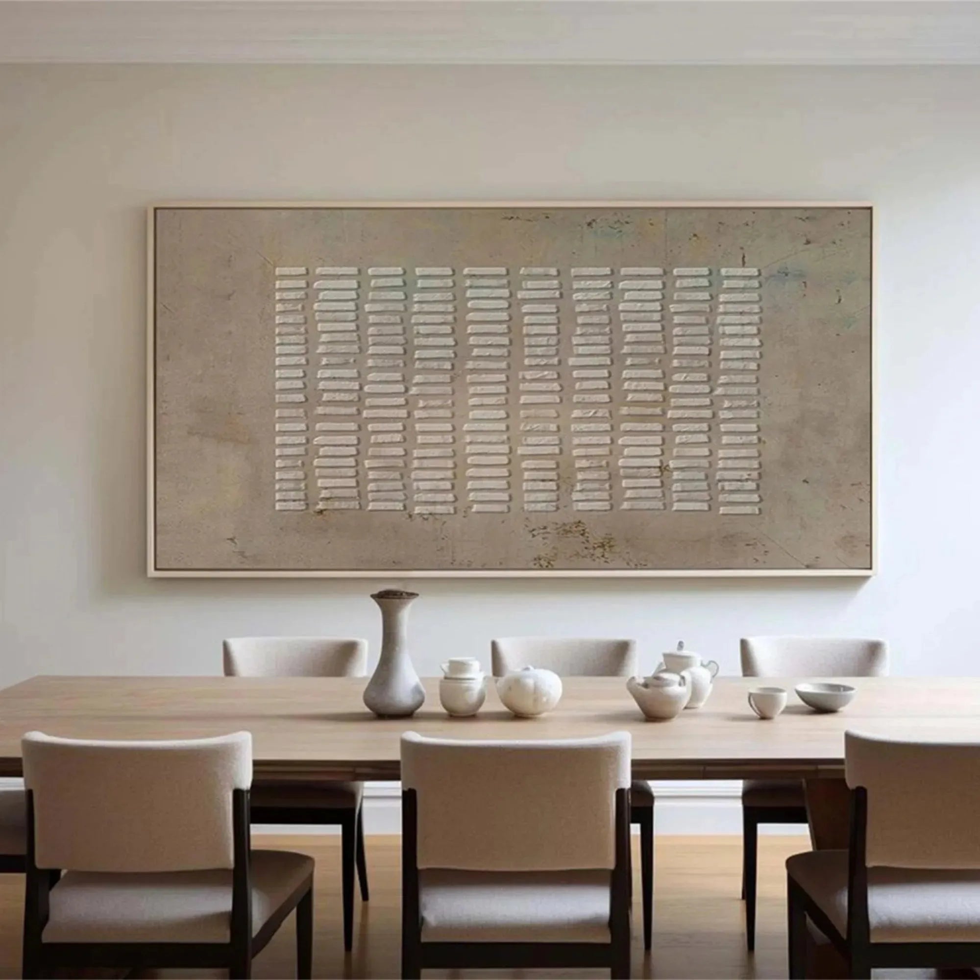 Wabi Sabi Textured Canvas Art #WS009