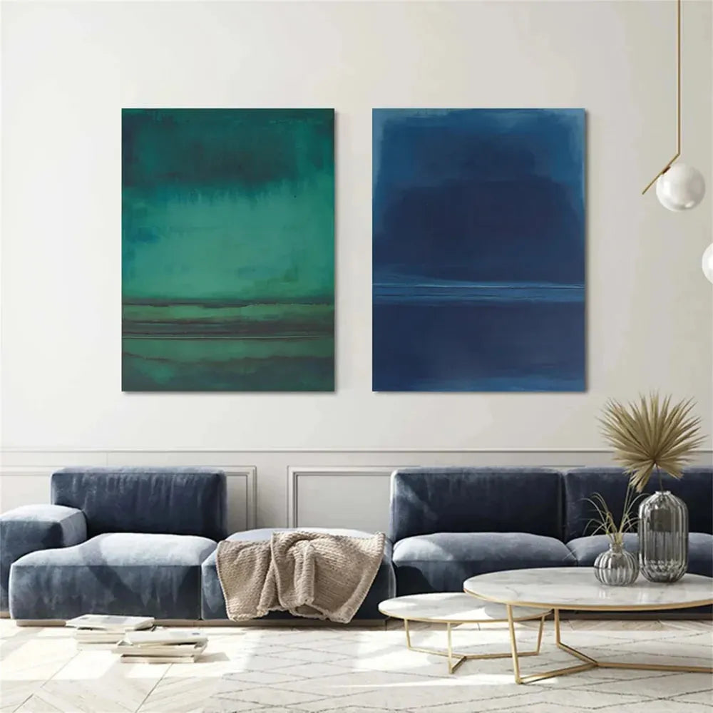 Minimalist Painting Canvas Set of 2 #MP001