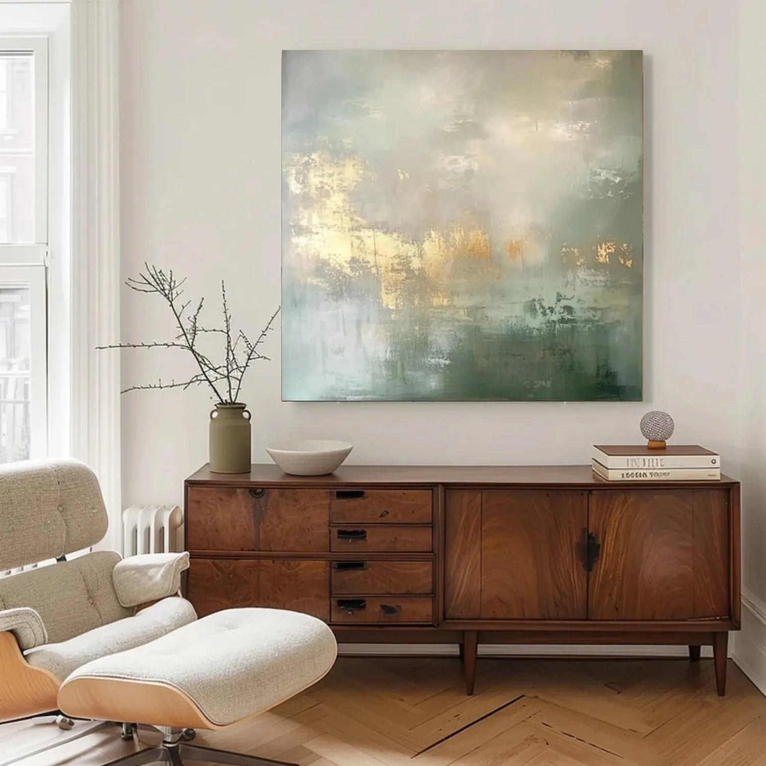 Abstract Canvas Wall Art #AP284