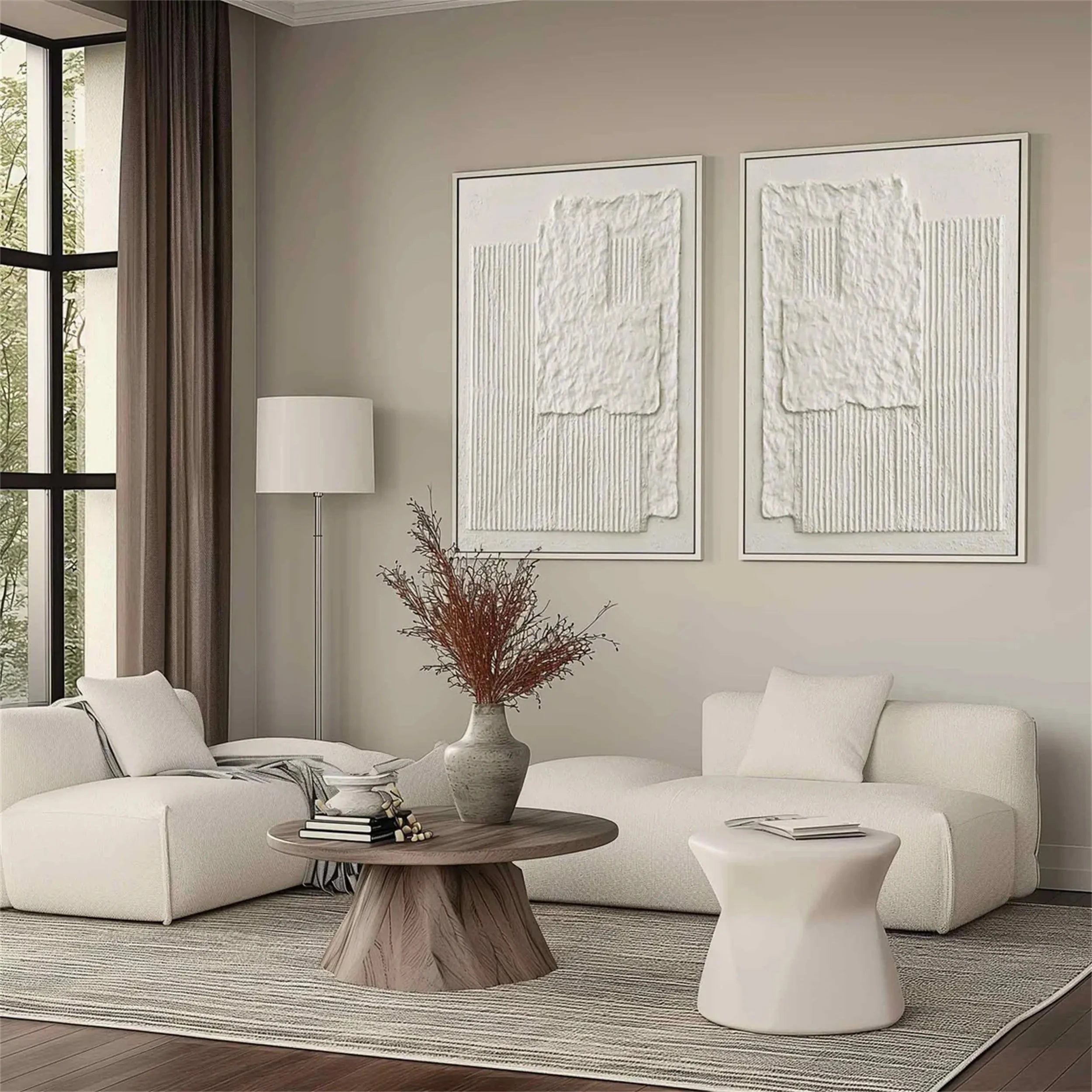 Abstract Tranquility Set of 2 #WS118