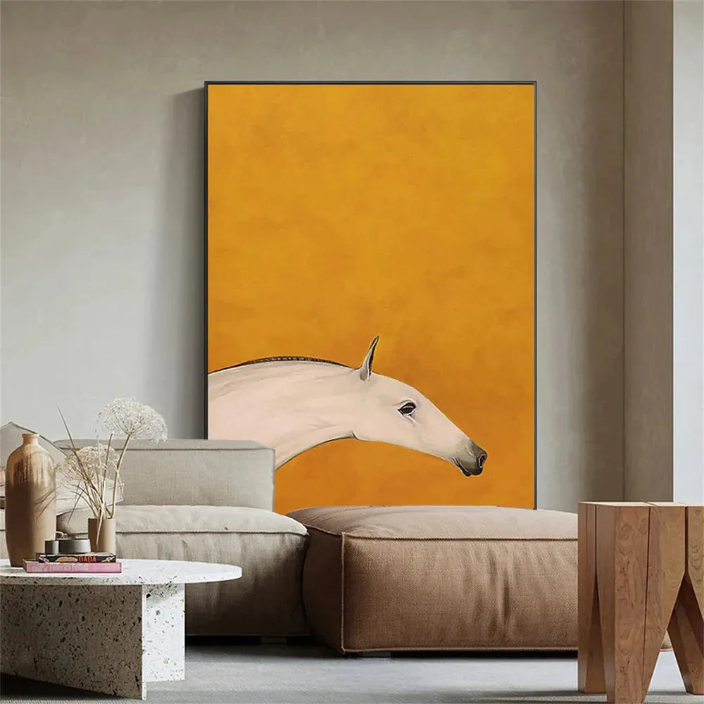Abstract Animal Canvas Art Painting #AC020