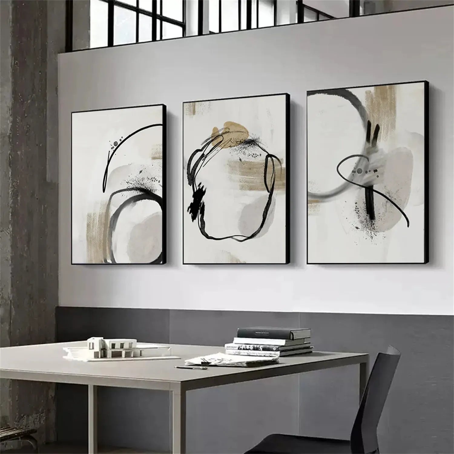 Abstract Painting Set of 3 #AB212