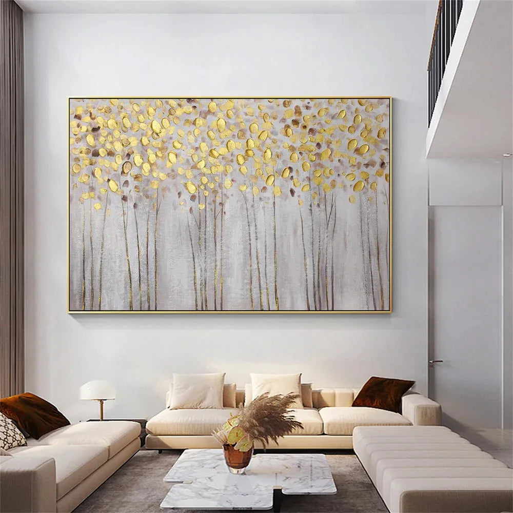 Flower Textured Painting Canvas #FP072