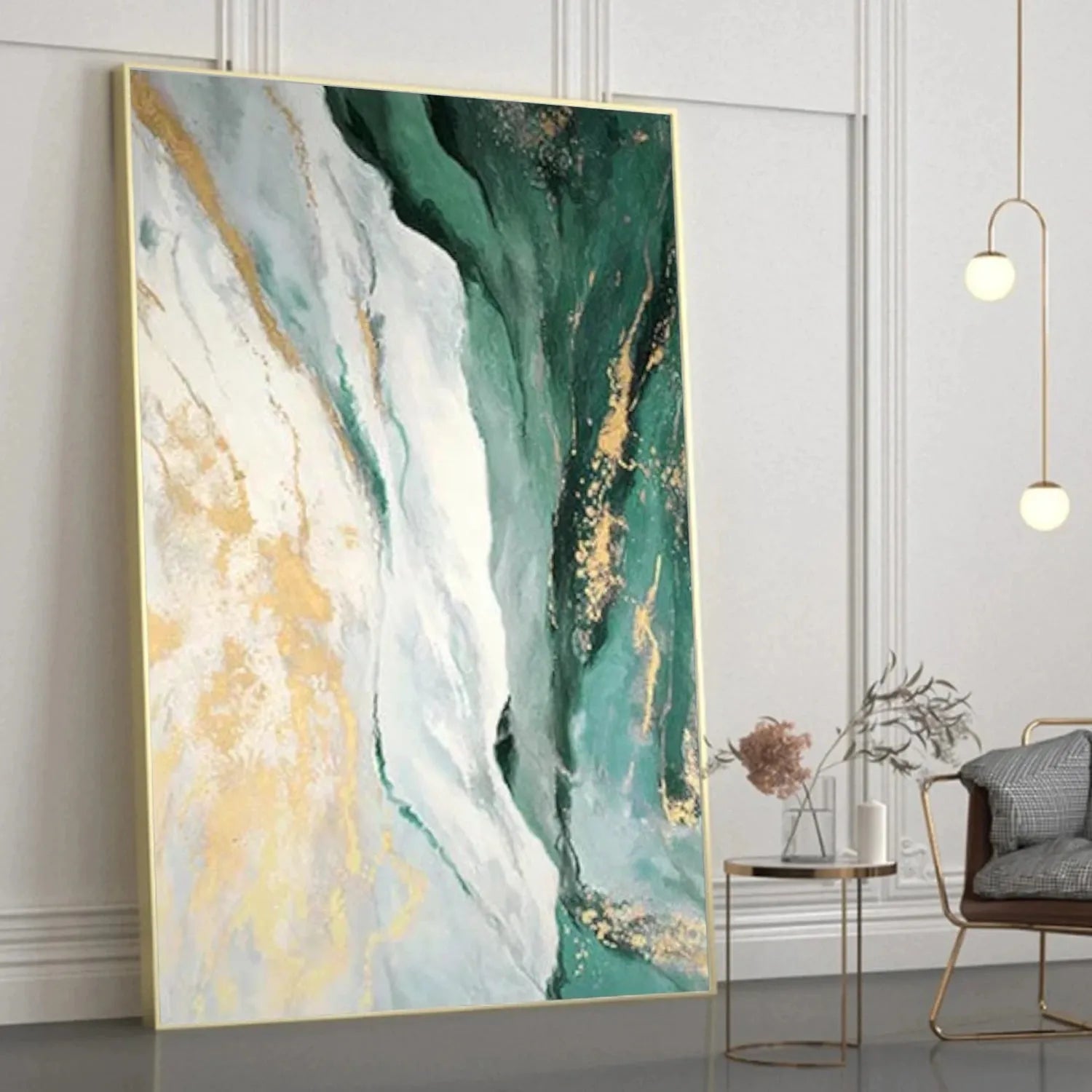 Abstract Canvas Wall Art #AP257