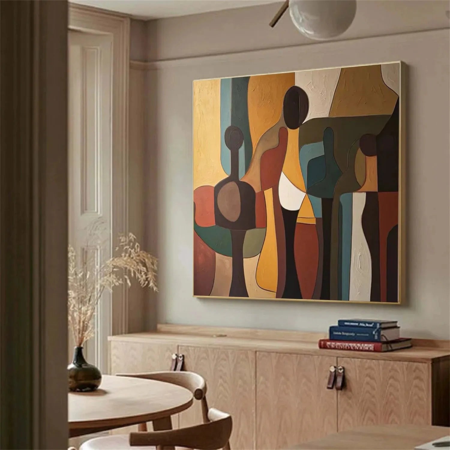 Abstract Canvas Wall Art #AP291