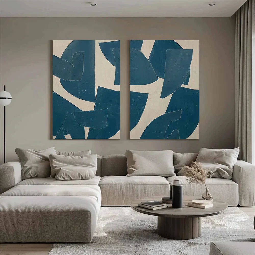 Abstract Painting Set of 2 #AB 456