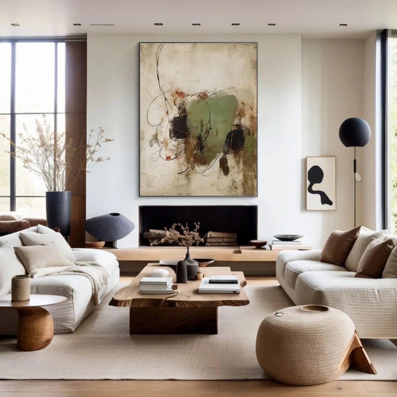 Abstract Painting Canvas #AP120