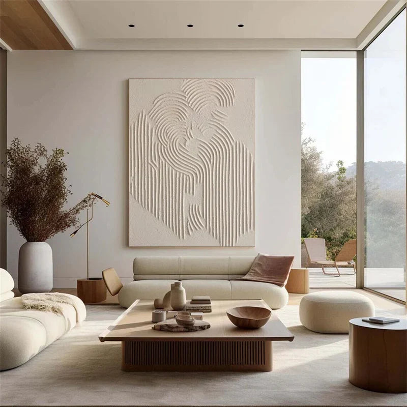 Animal Textured Canvas Art Painting #AC024